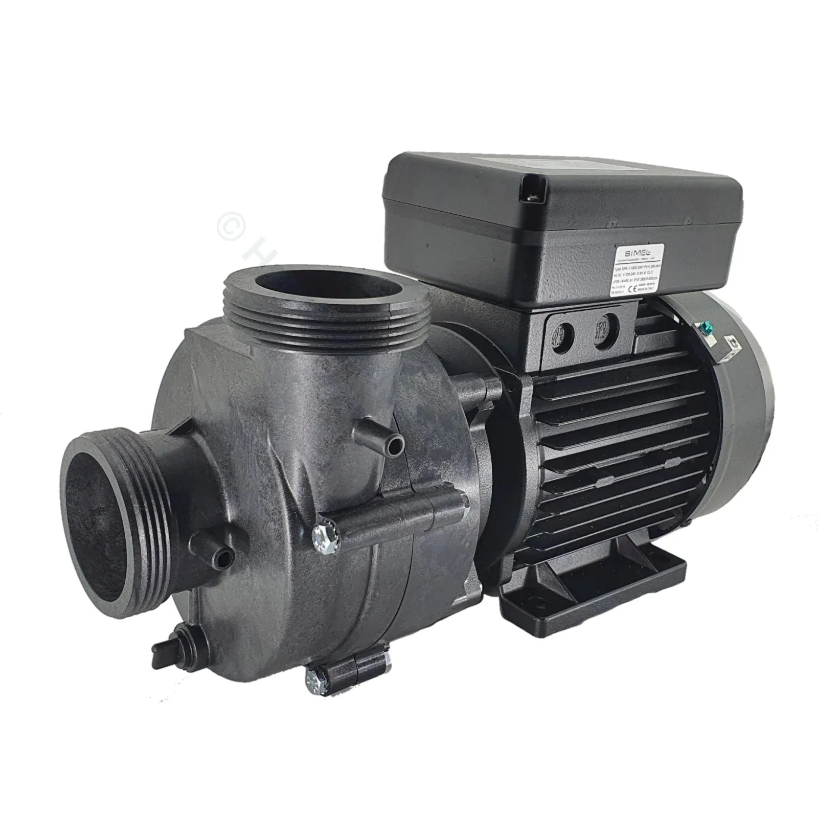 1.0HP - One-Speed - Balboa Ultimax Spa Jet Booster Pump