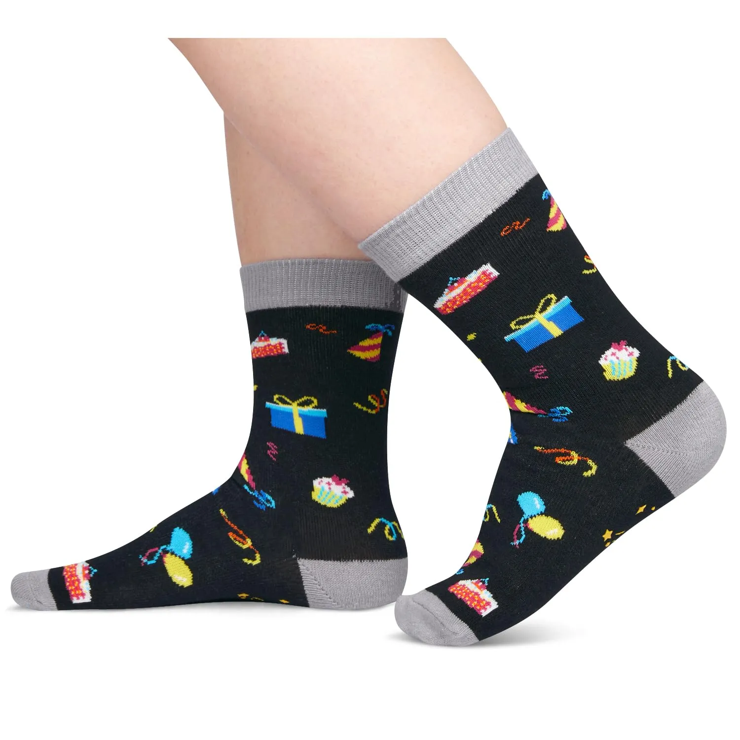 12th Birthday Gifts Ideas for Boys - Socks for Kids Age 12, Twelve Year Old Gifts, Presents for 12 Year Old Tween Boys, Birthday Gift Box with Greeting Card