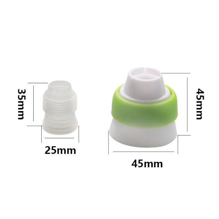 13pcs/Set Pastry Nozzles And Coupler Icing Piping Tips Made With Durable Stainless Steel