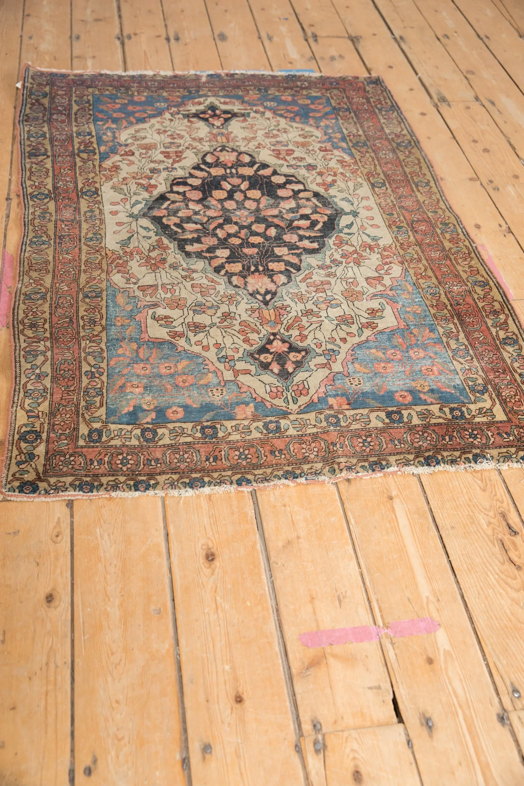 3.5x5 Antique Fine Farahan Sarouk Rug