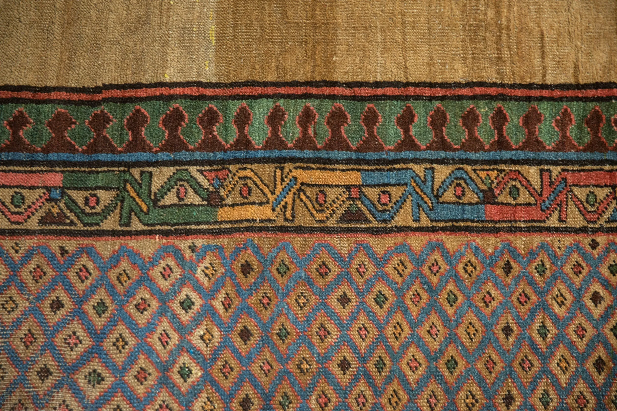 3.5x8.5 Antique Serab Rug Runner