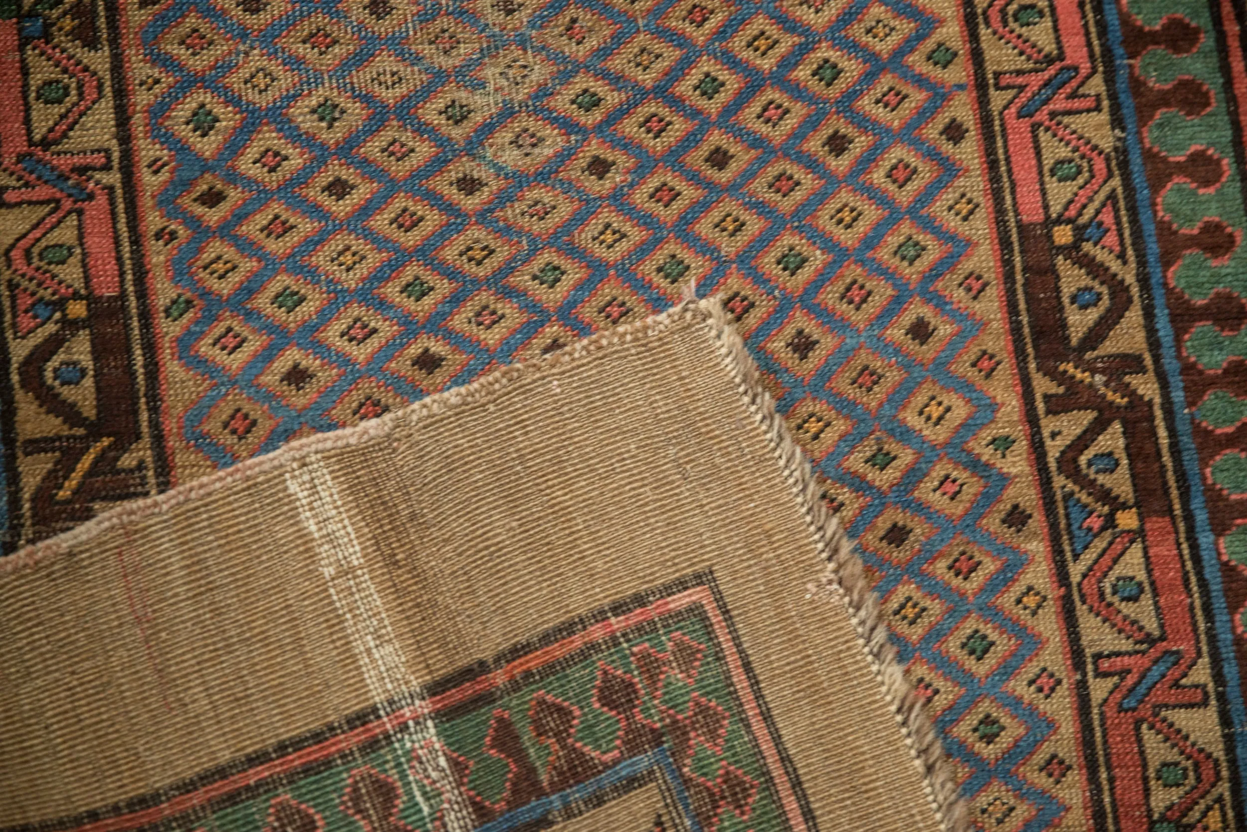 3.5x8.5 Antique Serab Rug Runner