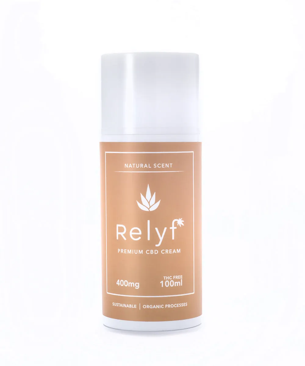 400mg THC Free Topical Cream