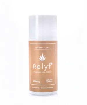 400mg THC Free Topical Cream