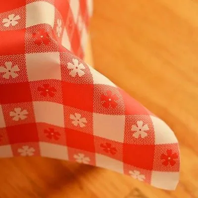 54" x 108" Rectangle Plastic Table Cover Table Cloth Multiple Colors! Durable
