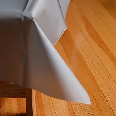 54" x 108" Rectangle Plastic Table Cover Table Cloth Multiple Colors! Durable