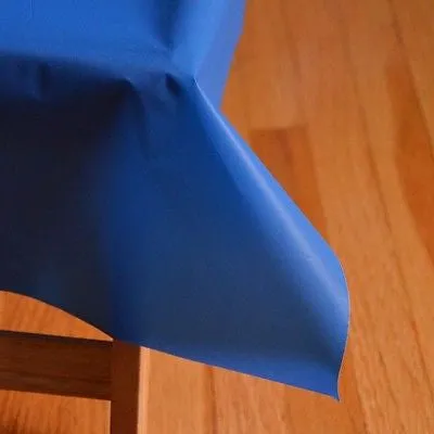 54" x 108" Rectangle Plastic Table Cover Table Cloth Multiple Colors! Durable