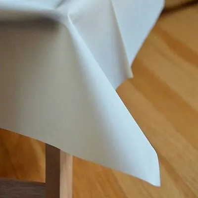 54" x 108" Rectangle Plastic Table Cover Table Cloth Multiple Colors! Durable