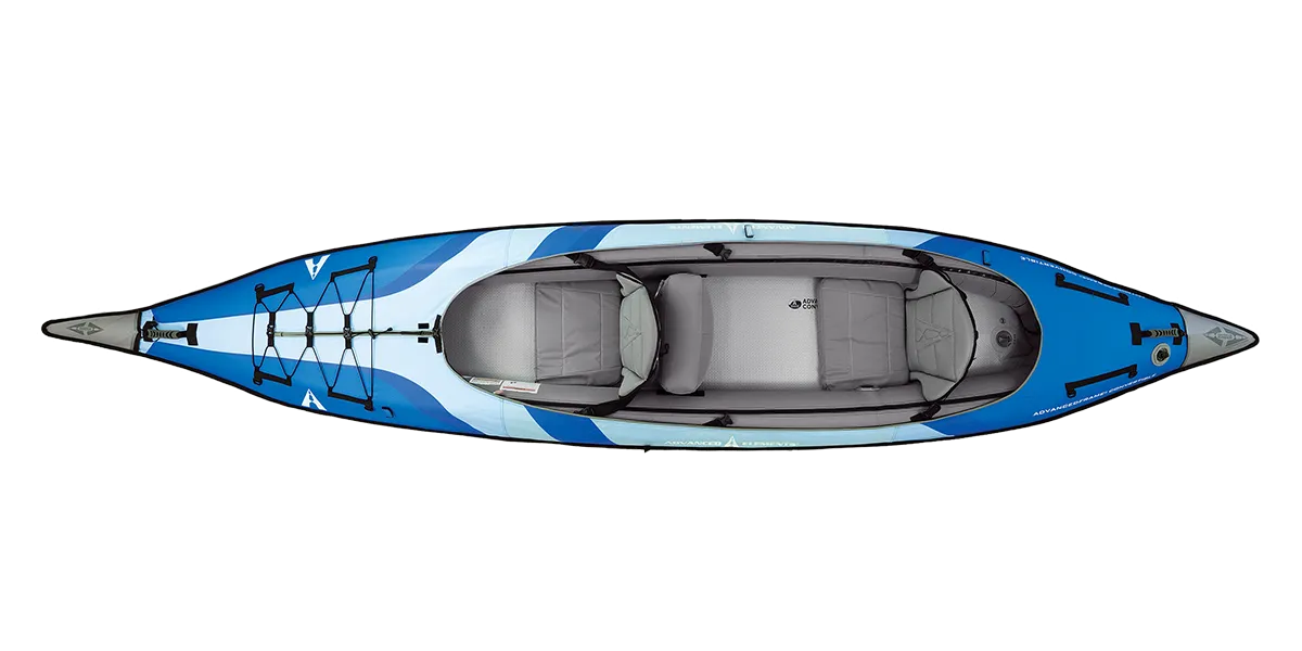 AdvancedFrame Convertible Elite Light Blue Kayak with Pump
