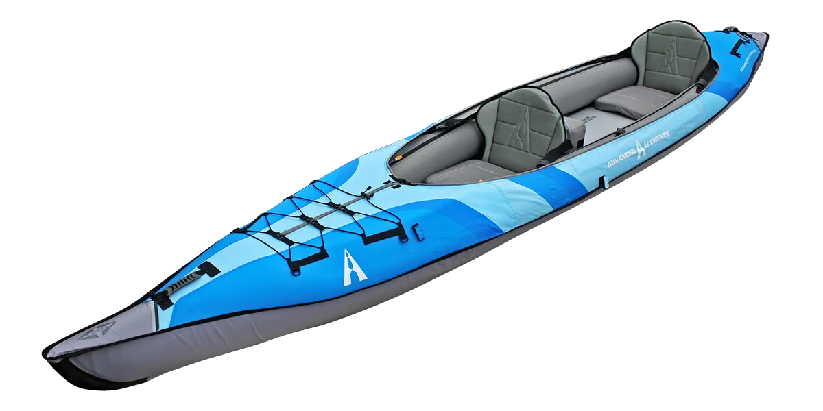 AdvancedFrame Convertible Elite Light Blue Kayak with Pump