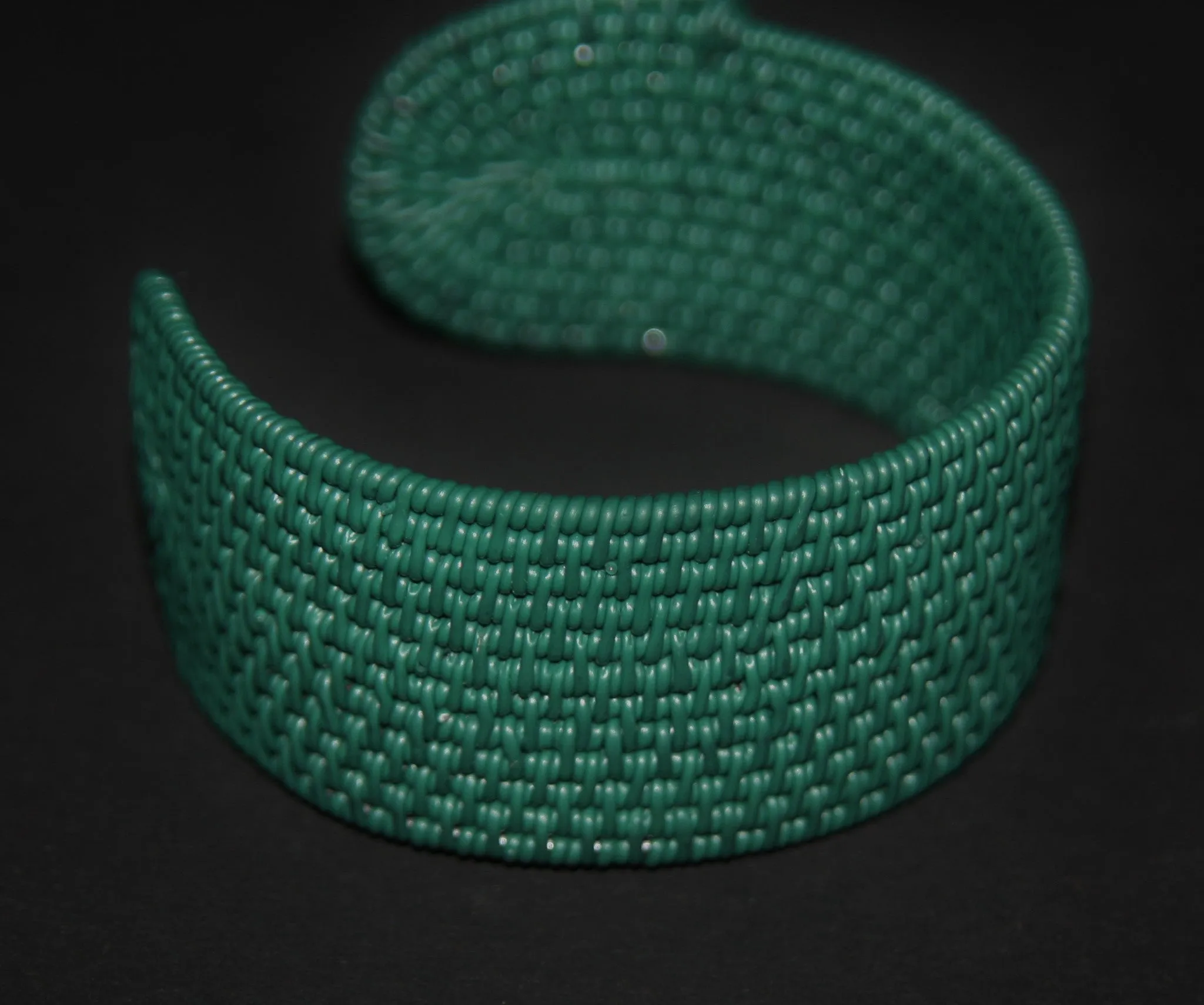 African Telephone Wire Cuff Bangle Bracelets Handcrafted in South Africa