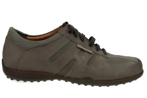 'Agatino' men's lace-up sneaker - Grey