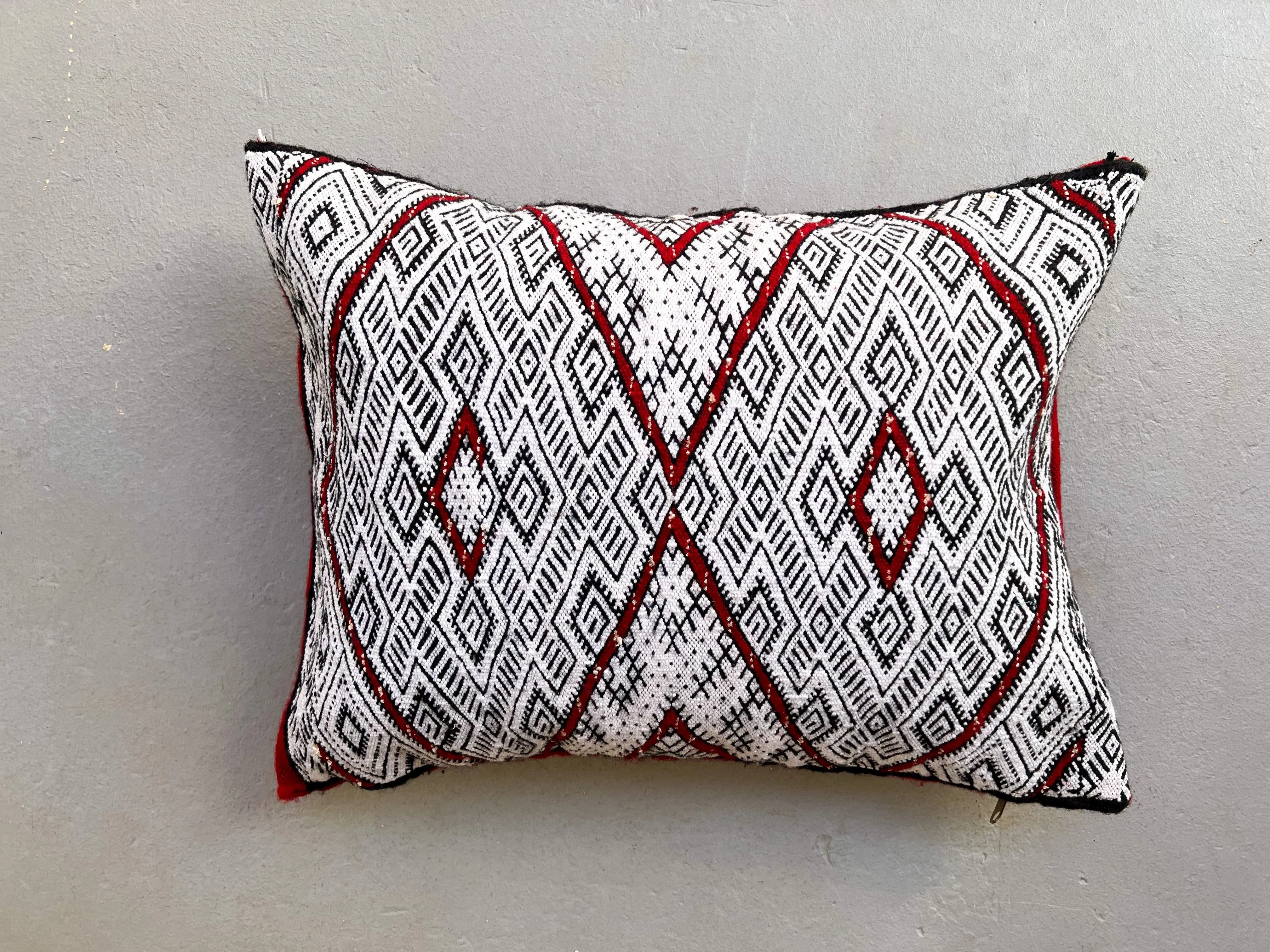 Ain Leuh Pillow - Evil Eye, Striped Back