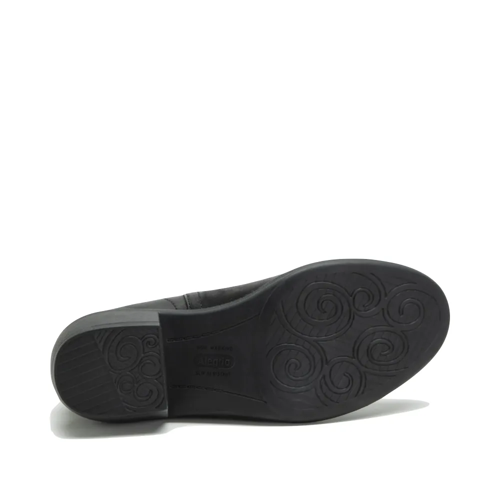 Alegria Women's Merle Burnished Bootie (Black)