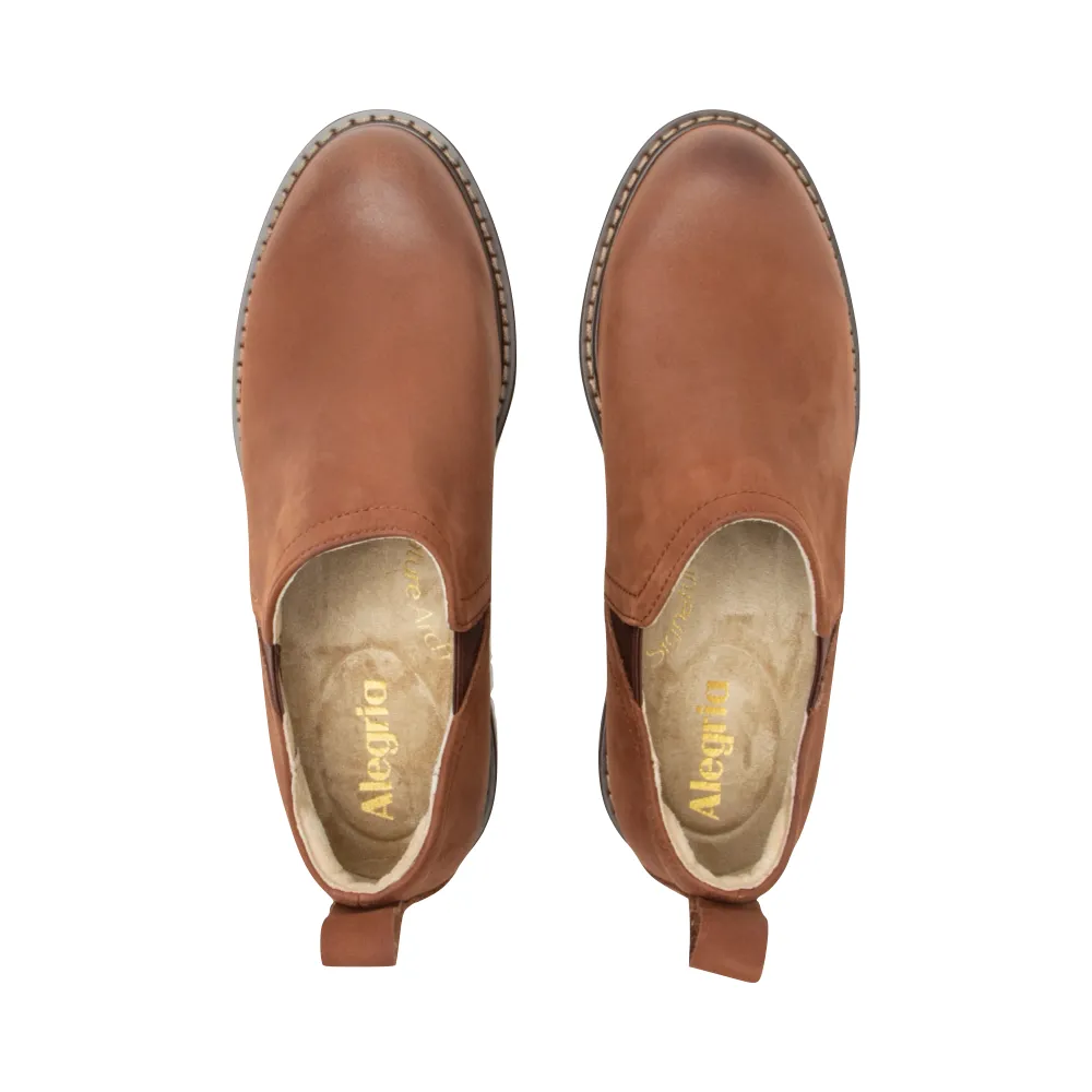 Alegria Women's Merle Burnished Bootie (Tawny Brown)