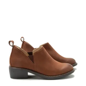 Alegria Women's Merle Burnished Bootie (Tawny Brown)