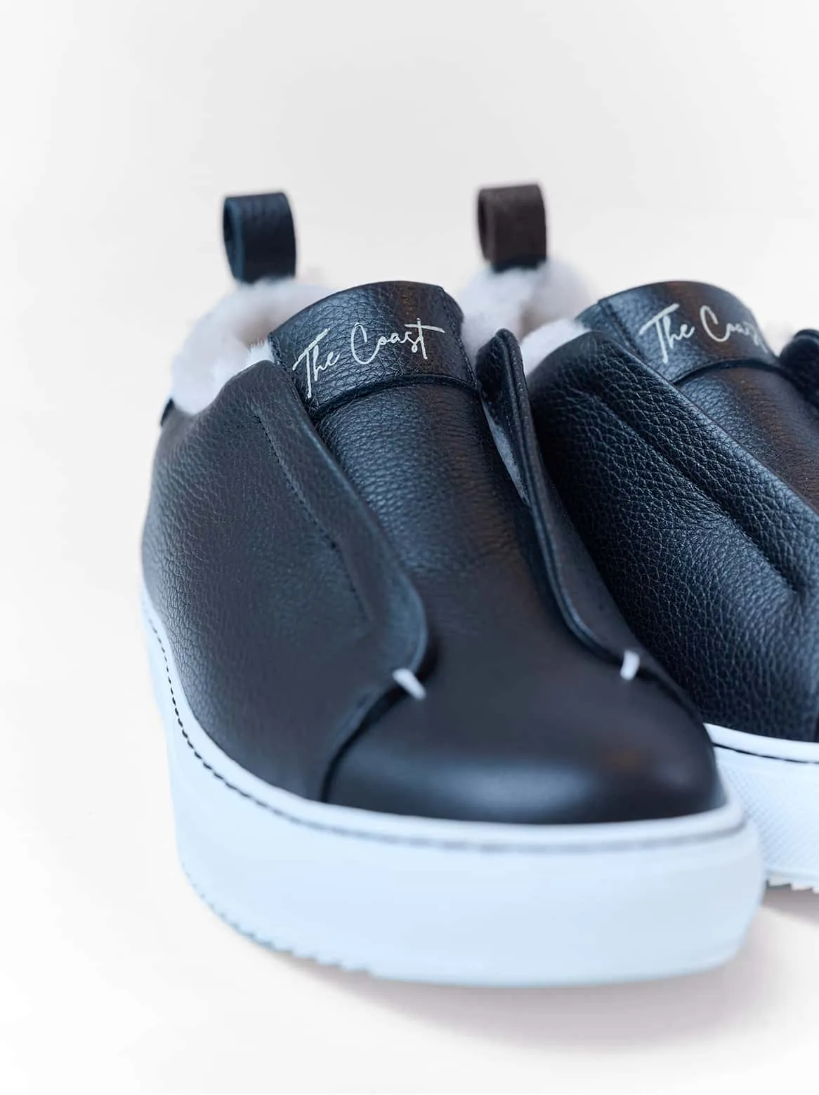 Alexa Slip-In Lambskin Black