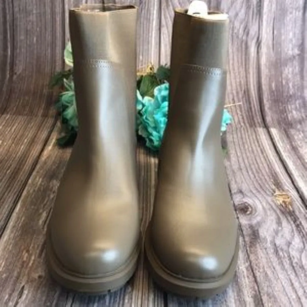 ALFANI Tackoma Taupe Lug Booties 11M