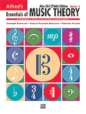 Alfred's Essentials of Music Theory: Book 1 Alto Clef (Viola) Edition