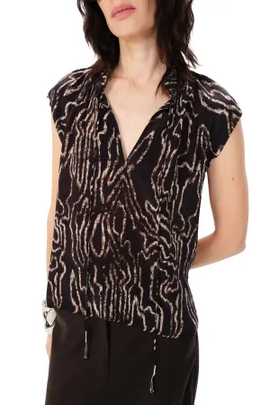 Alvarez Keyla Top in Dark Brown