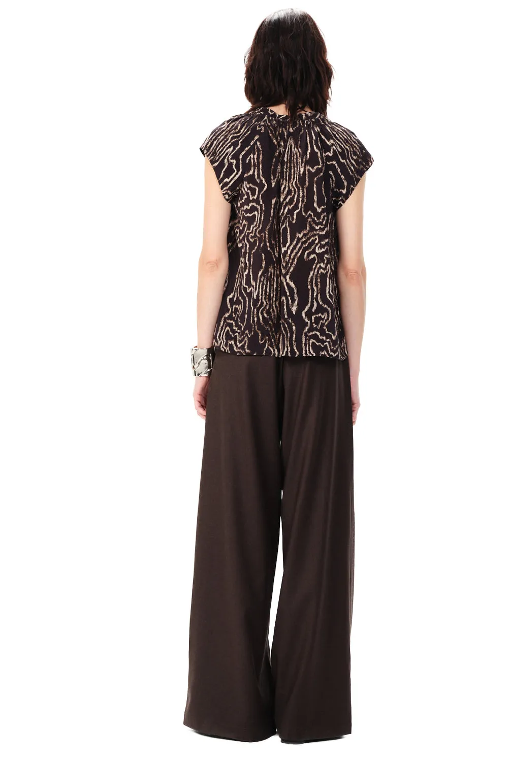 Alvarez Keyla Top in Dark Brown