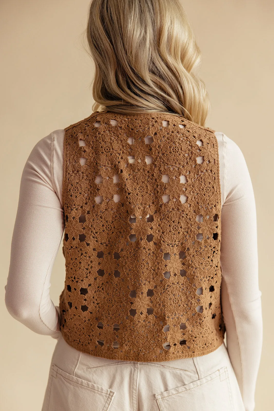 Amelie Crochet Vest