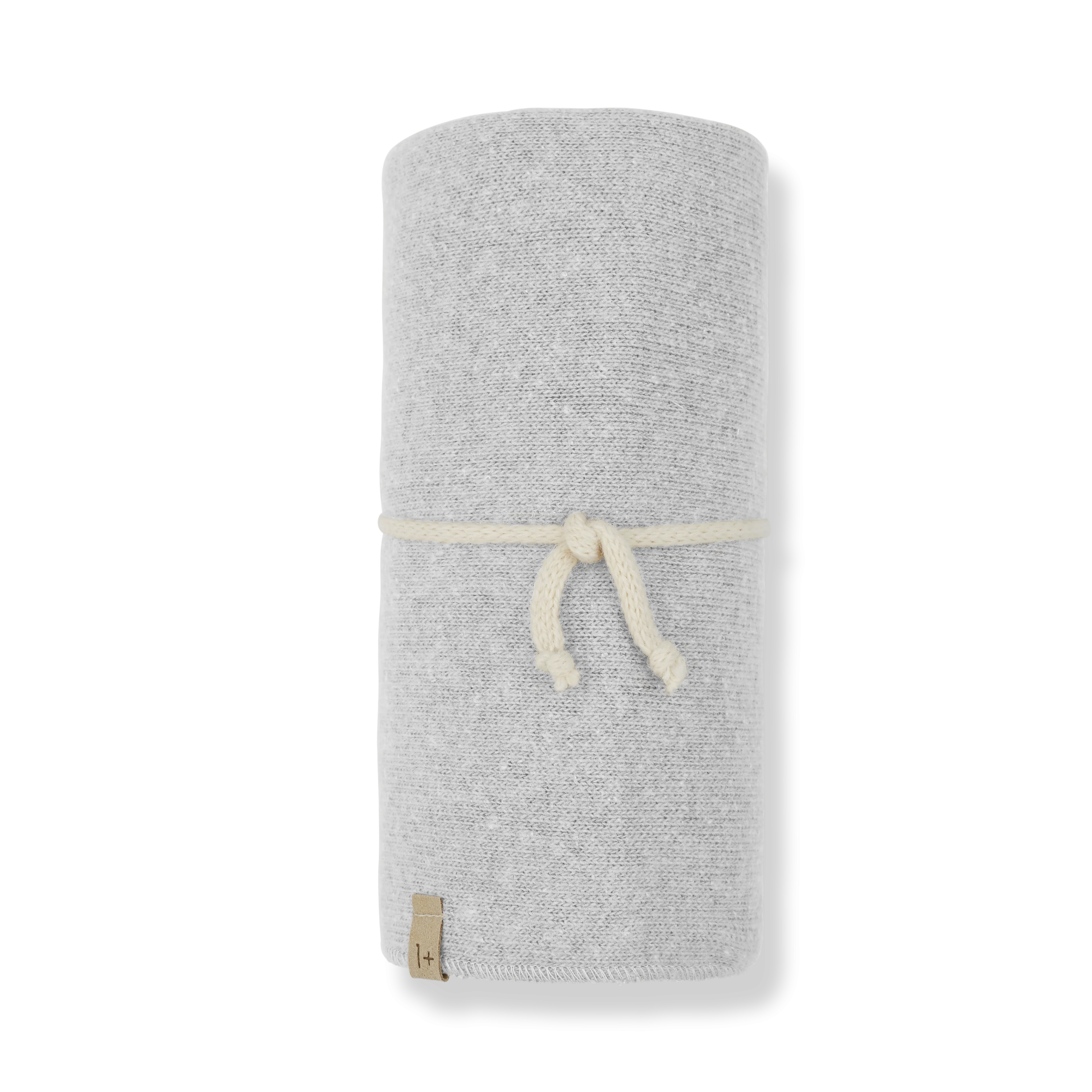 Asis Cotton Knit Baby Blanket (Perla)