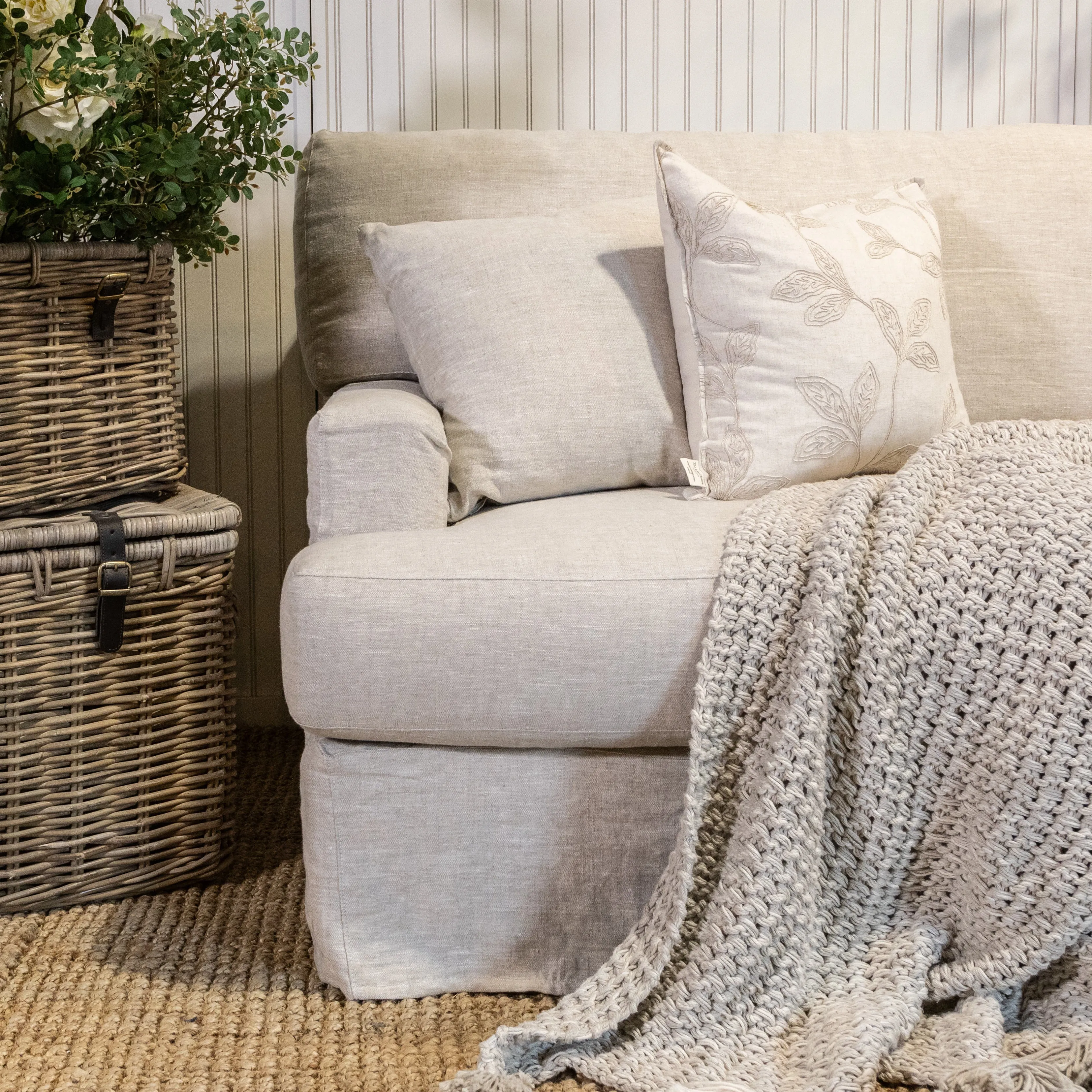 Aspen Slipcovered XL Sofa