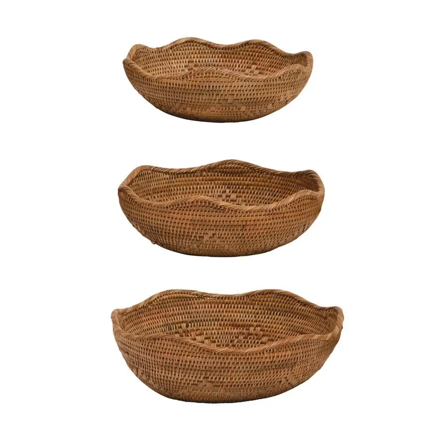 Aurélie Hand-Woven Bowls