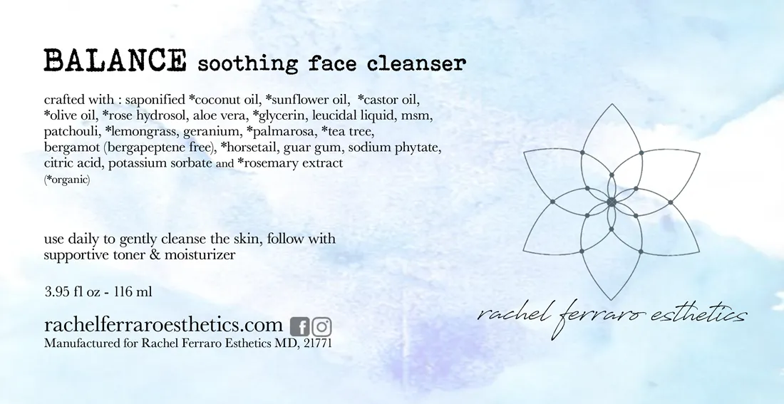 Balance Soothing Face Cleanser
