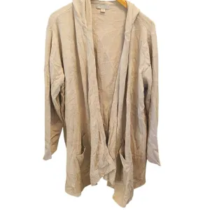 Barefoot Dreams CozyChic Ultra Lite Hooded Seashore Cardigan Gray