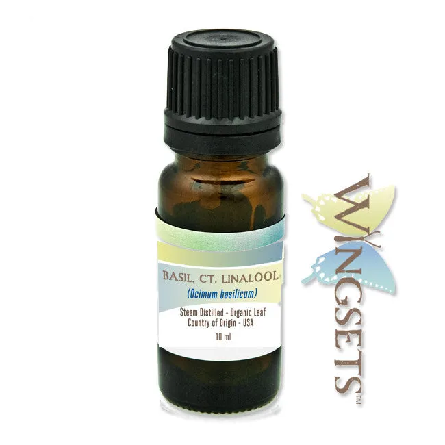 Basil Essential Oil (Ocimum basilicum), organic, Essential Oil