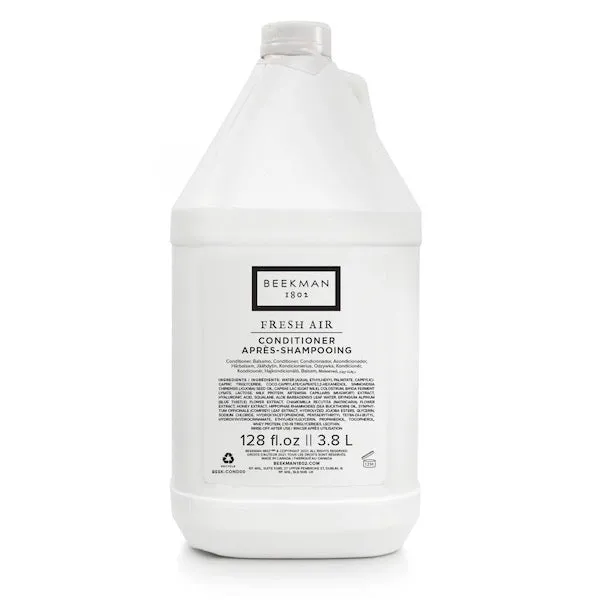 Beekman 1802 Fresh Air Bath Toiletry 4 Pack Gallon Set
