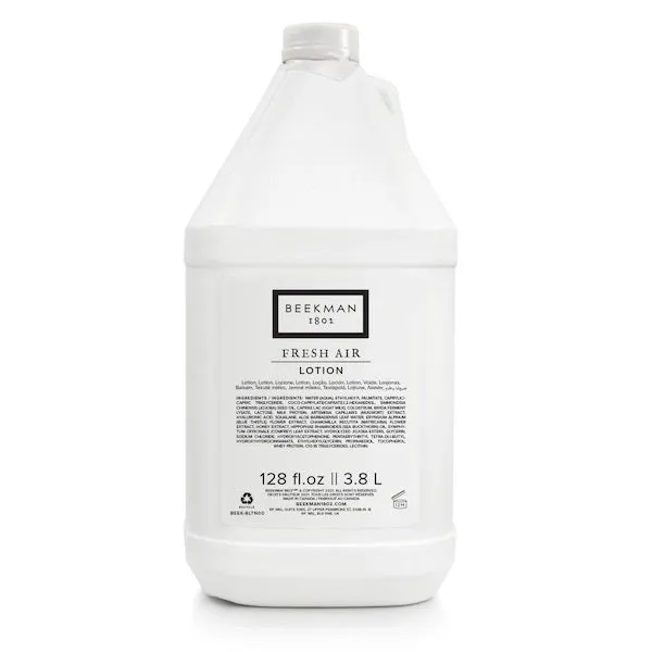 Beekman 1802 Fresh Air Bath Toiletry 4 Pack Gallon Set