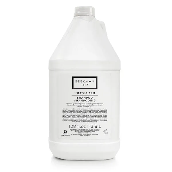 Beekman 1802 Fresh Air Bath Toiletry 4 Pack Gallon Set