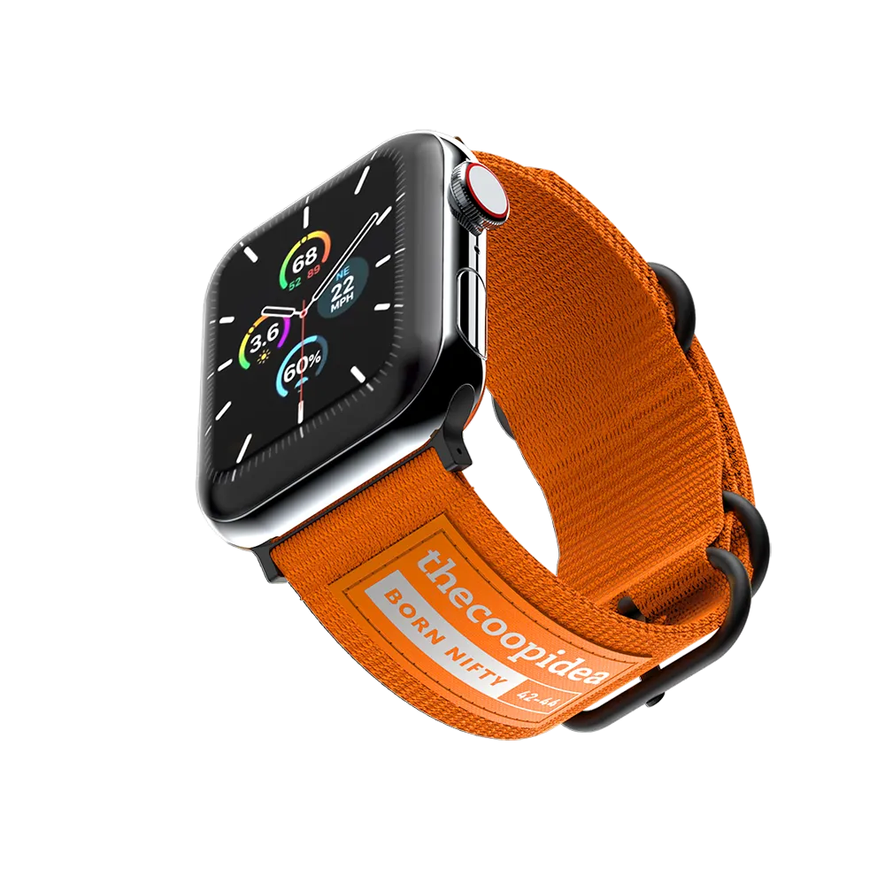 BELT - Durable Nato 42/44/45mm Watch Straps Set for Apple Watch Series 1-8 & SE