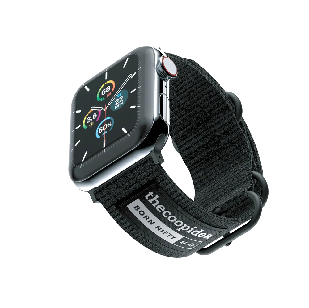 BELT - Durable Nato 42/44/45mm Watch Straps Set for Apple Watch Series 1-8 & SE