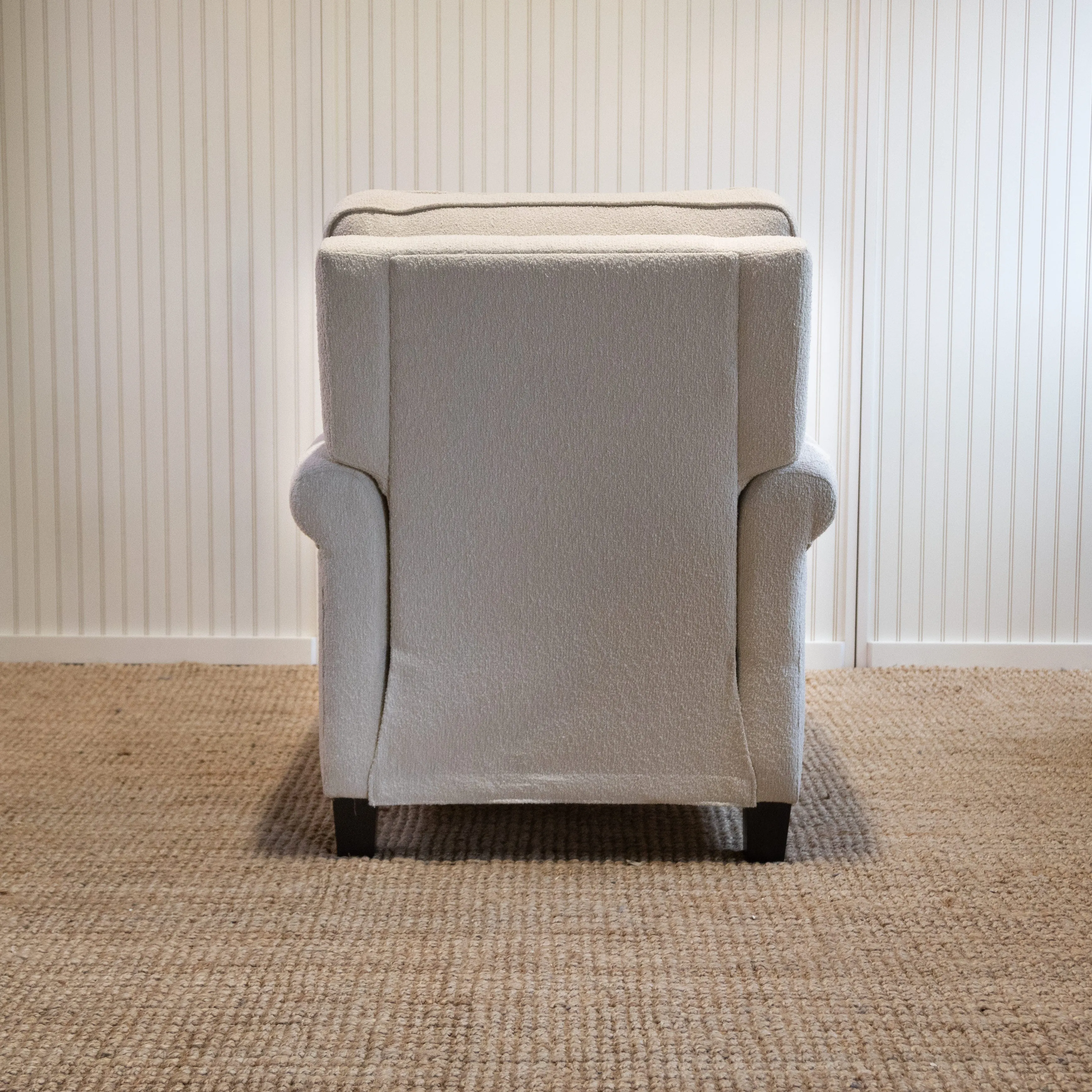 Birch Fabric Recliner - Rolled Arm