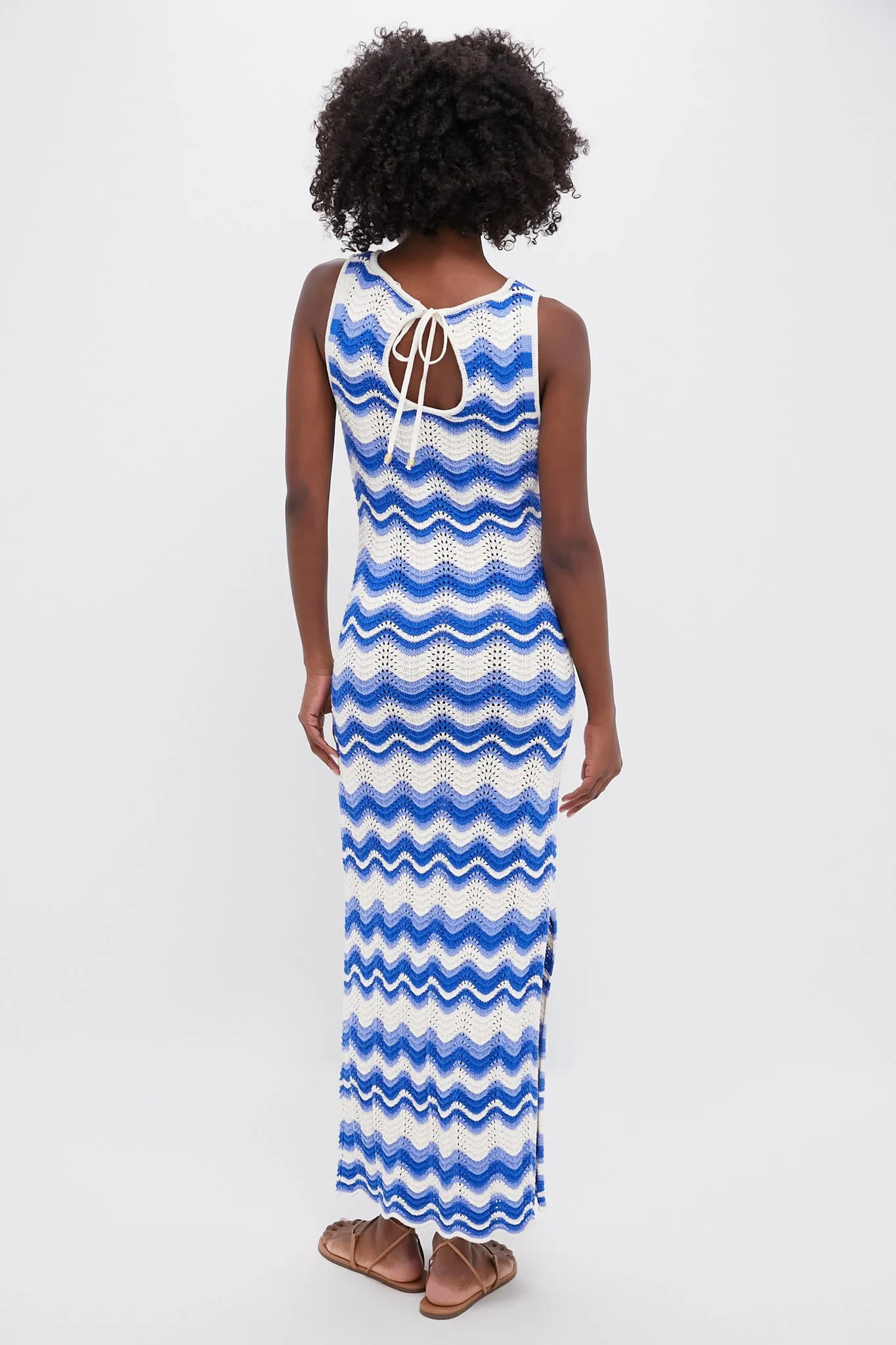 Blue Wave Leighton Maxi Dress