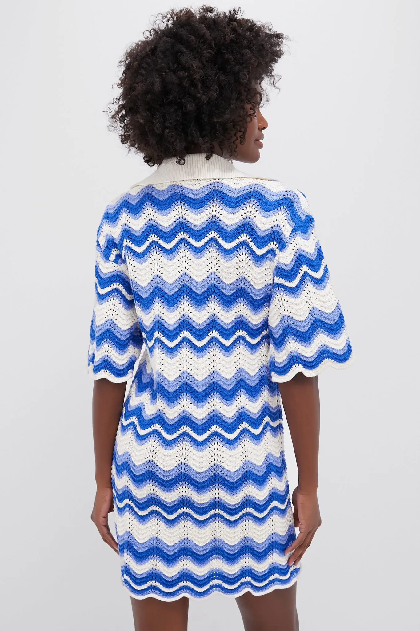 Blue Wave Leighton Mini Dress