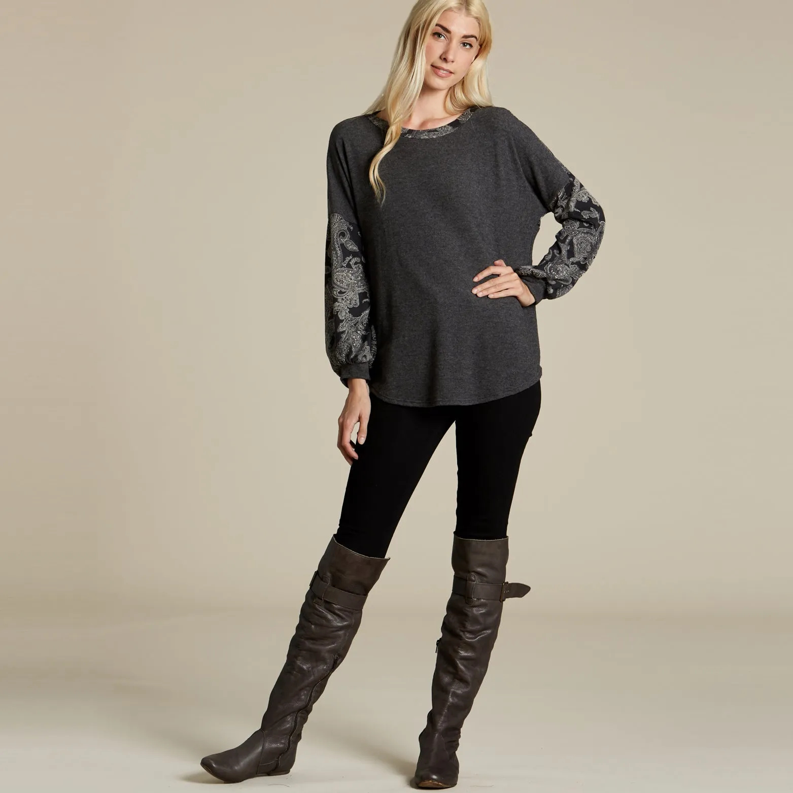 Brushed Cashmere Sweater