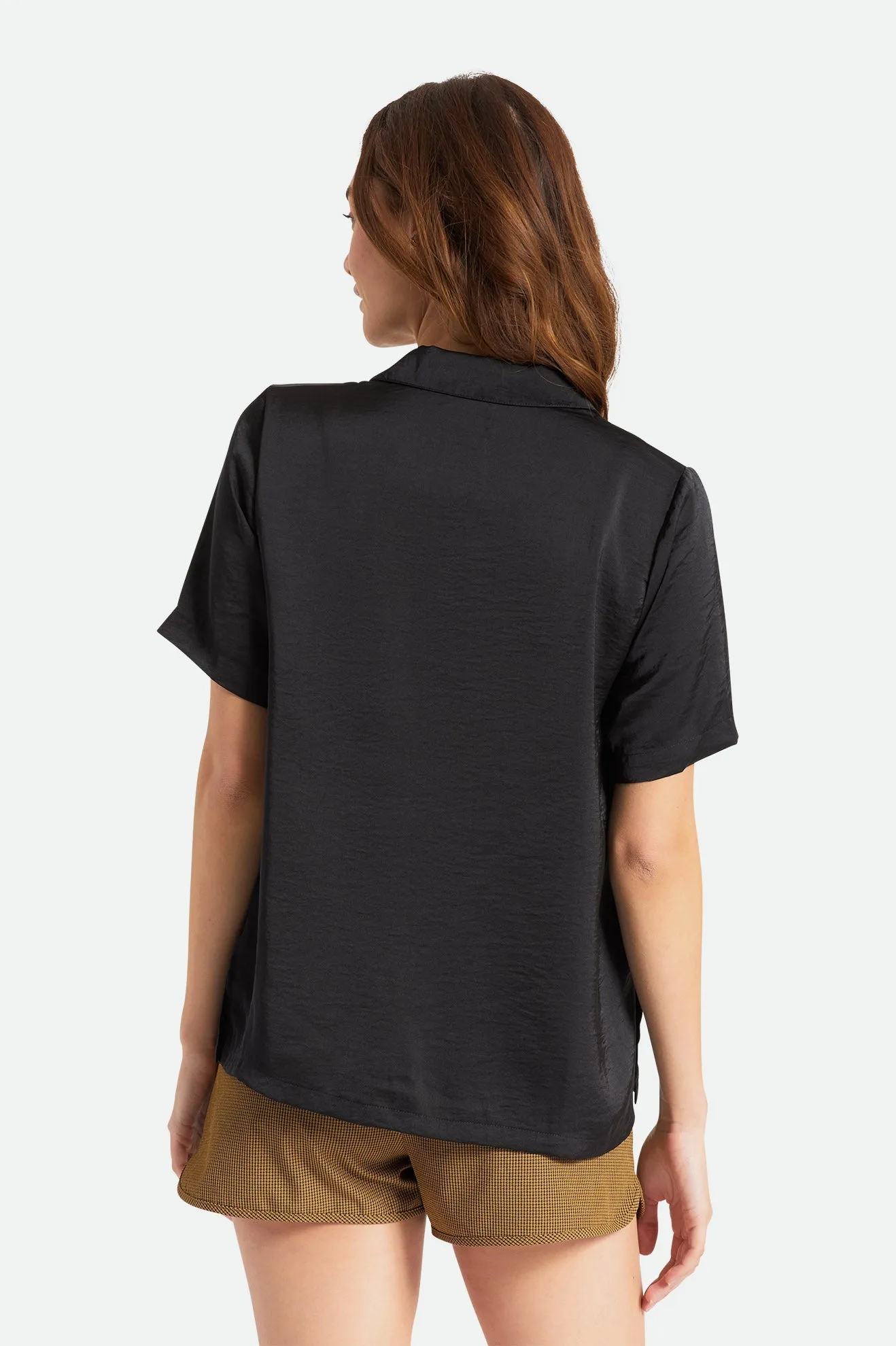 Bunker Flight Boyfriend S/S Woven - Black