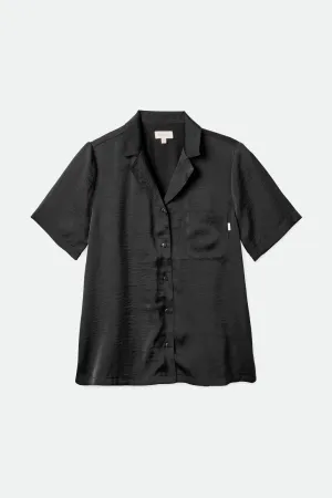 Bunker Flight Boyfriend S/S Woven - Black