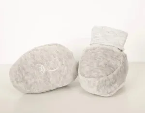 Caramelo Crown Booties - Grey or Blue