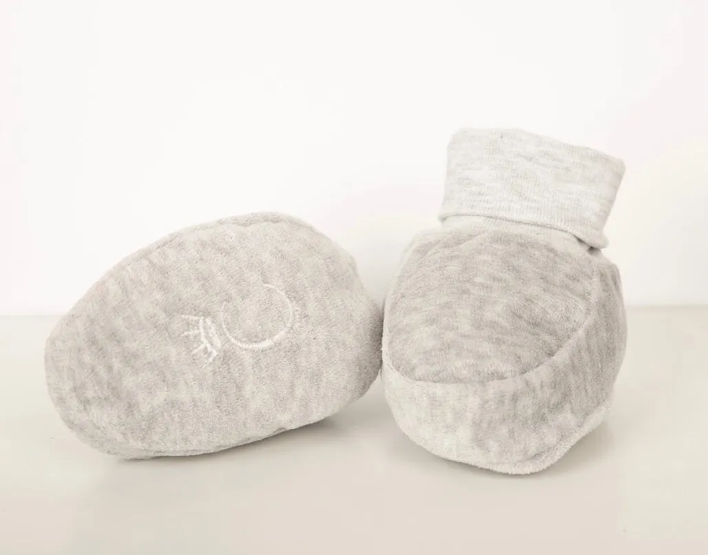 Caramelo Crown Booties - Grey or Blue