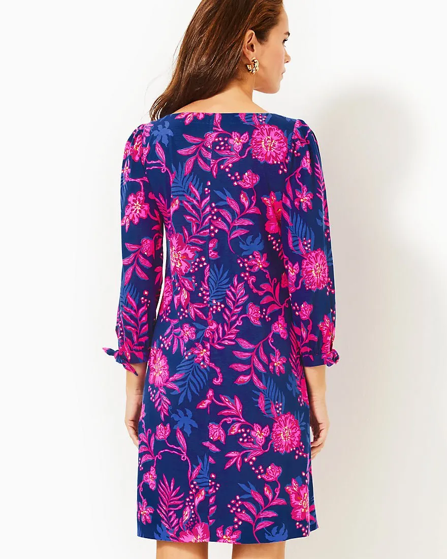 Cath Three Quarter Sleeve Dress