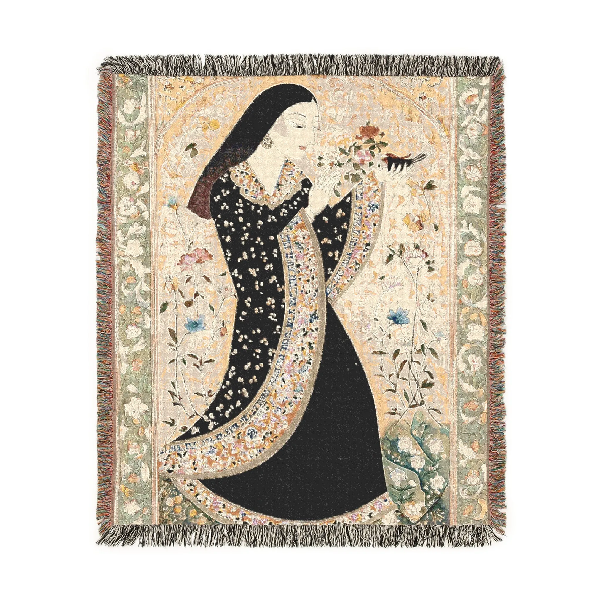 Celestial Drift Woven Blanket