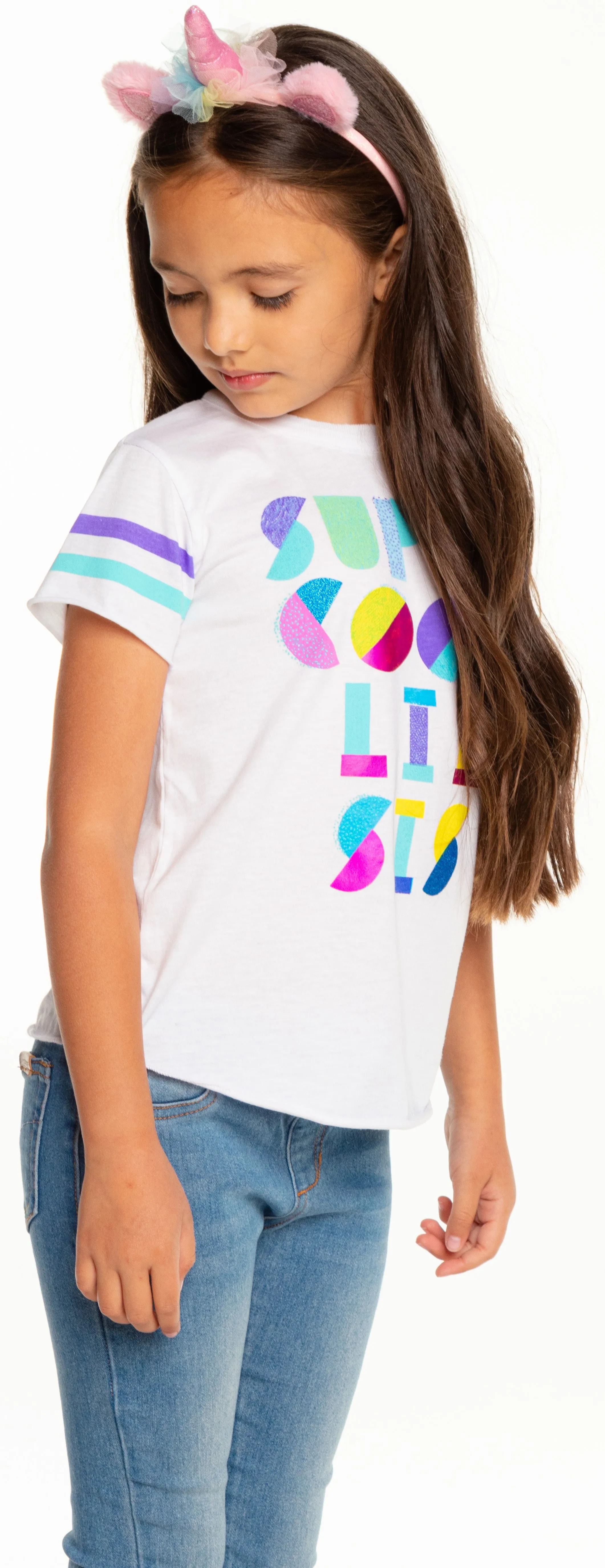 Chaser Cool Lil Sis Vintage Jersey S/S Shirttail Tee