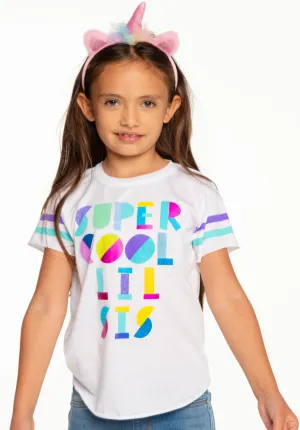 Chaser Cool Lil Sis Vintage Jersey S/S Shirttail Tee