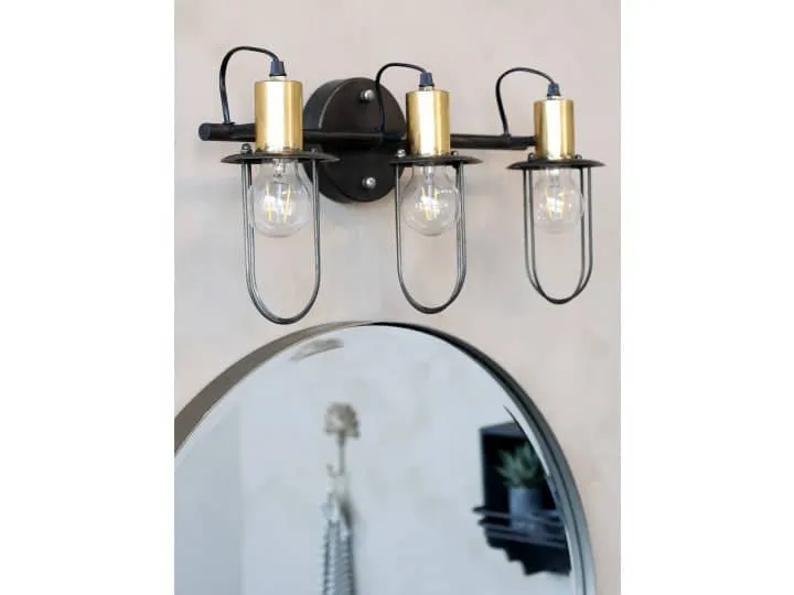 Chic Antique 3 spot Lampe